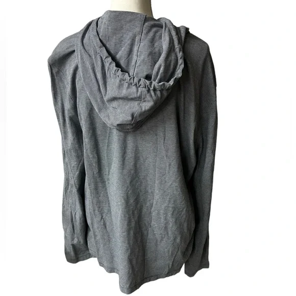 MICHAEL KORS men’s pullover lightweight hoodie long sleeve shirt size XL EUC - Picture 2 of 2